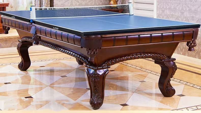 Large Snooker Table - Moisture-Proof Slate Base, Durable and Long-Lasting