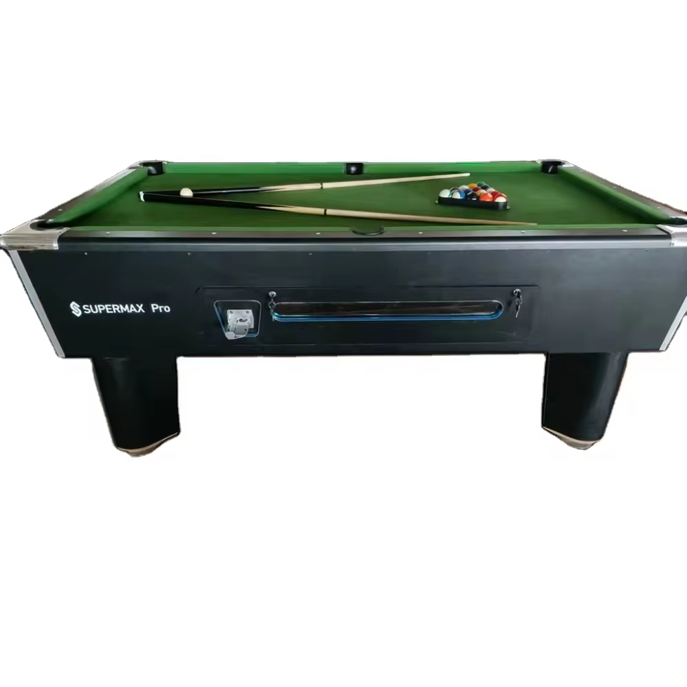  China Manufacturer Wholesale Commercial Adult 7/8 Foot Coin Operated Billiard Table
