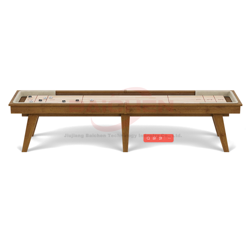 Space-Saving 9FT Shuffleboard Table - Perfect for Apartments & Small Spaces BCS-22