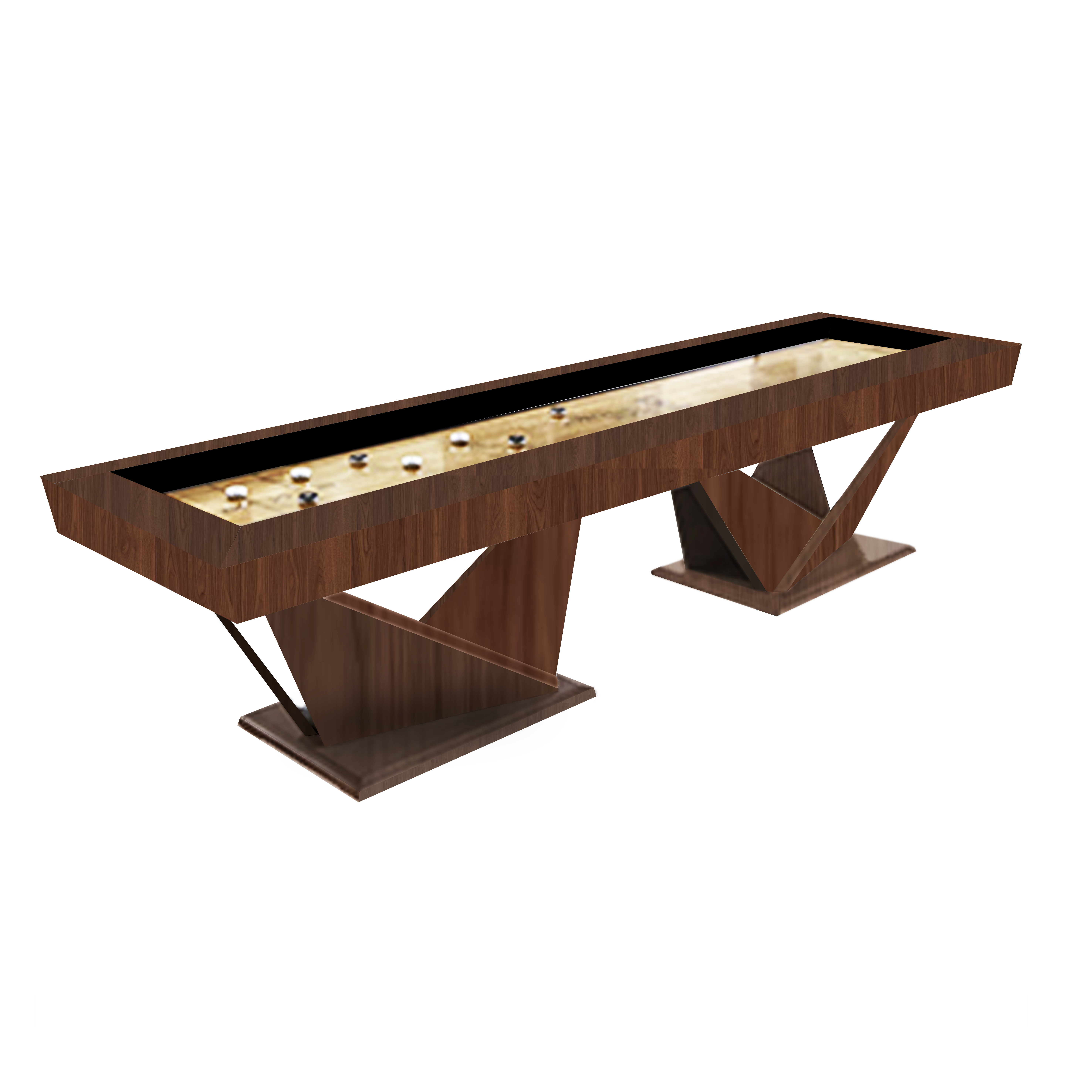 Child-Friendly Shuffleboard Table - Safe Educational Game for Family Entertainment  BCS-28