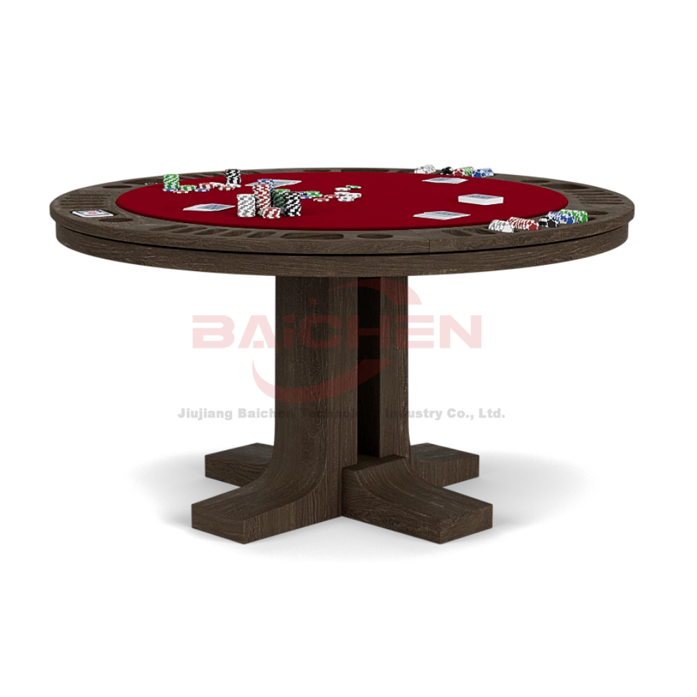 Professional Tournament Poker Table with Automatic Shuffler & Dealer Station BCP-08