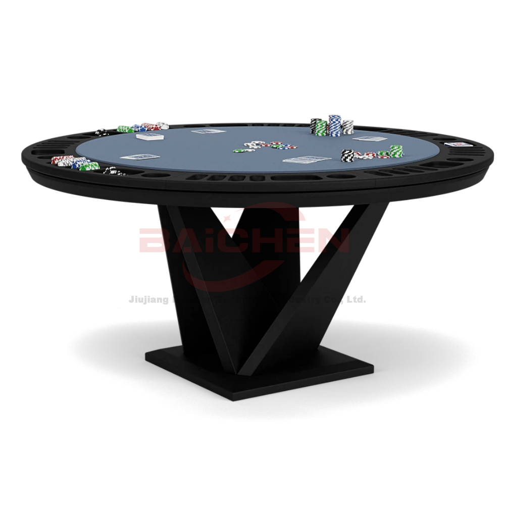 Bar Poker Table with Stainless Steel Cup Holders - Commercial Grade Construction BCP-28