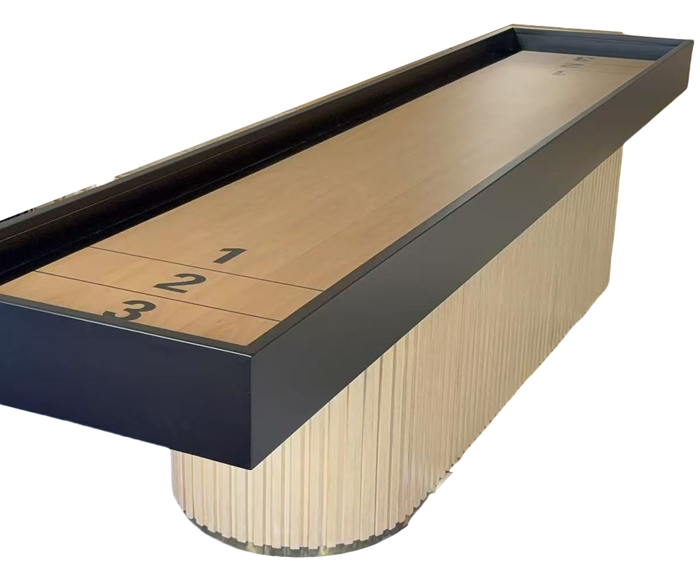 Classic Pub Shuffleboard Table - Traditional Design for Hospitality Industry BCS-25